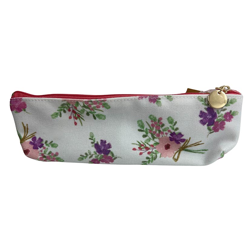 Polyester Canvas Pencil Bag