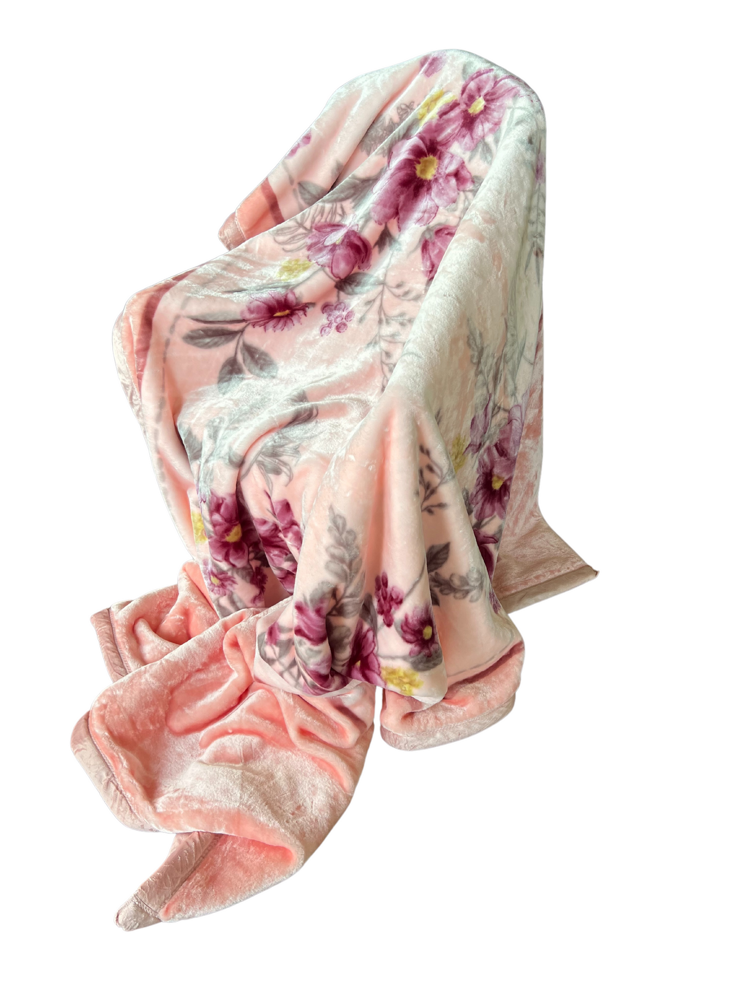 Schaldecke mit Knöpfen (152 x 102 cm) – Seidenweiches, doppelseitiges Fleece | YUGOLD