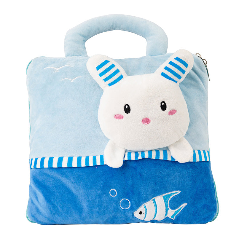 Faltbare Decke in Hasenform